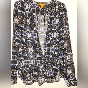 Print blouse